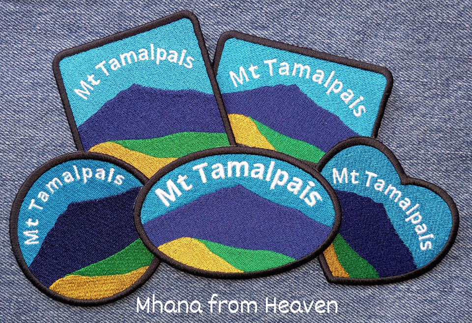 Embroidery Mt Tamalpais Patch
