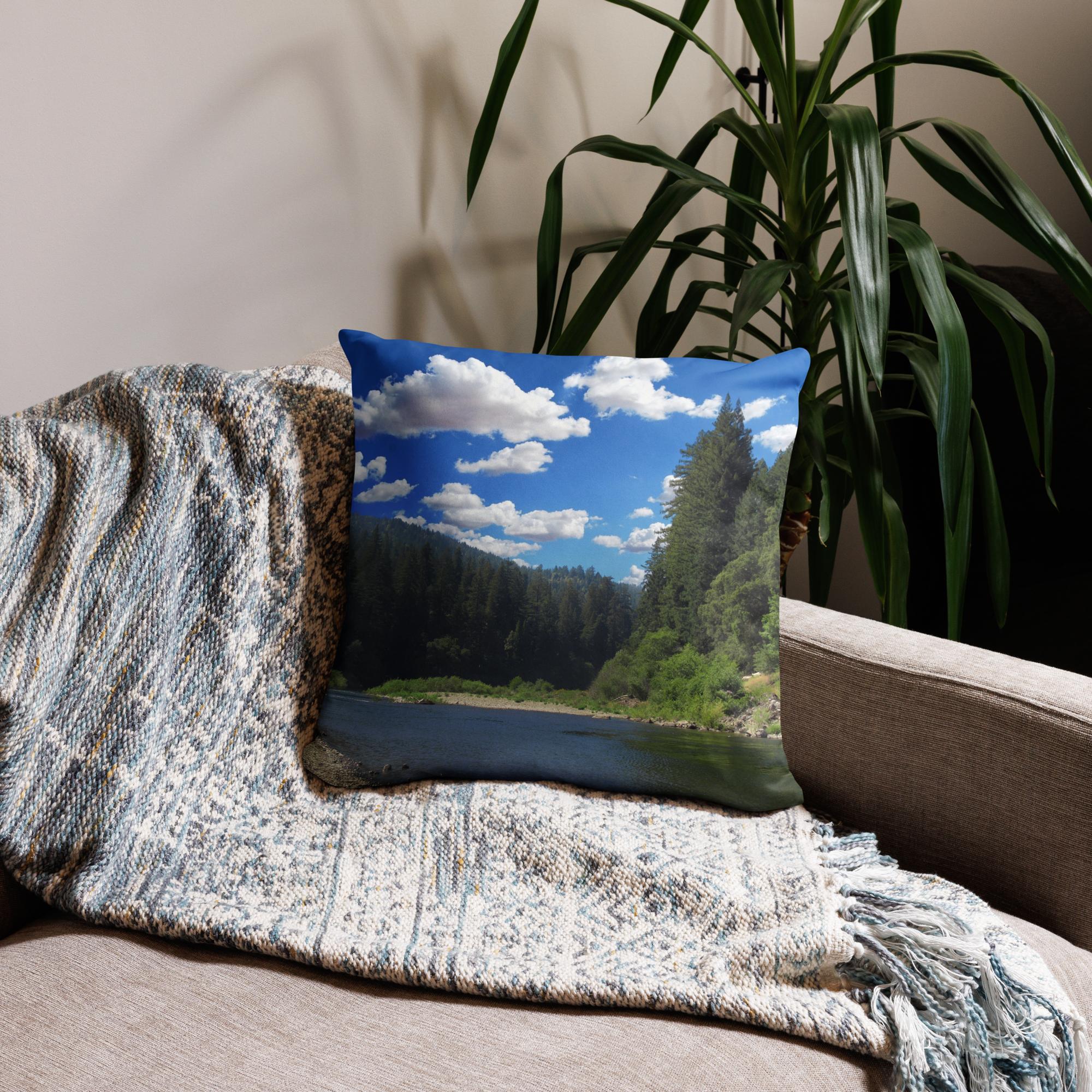 Richardson Grove California All Over Print Basic Pillow - Image 2