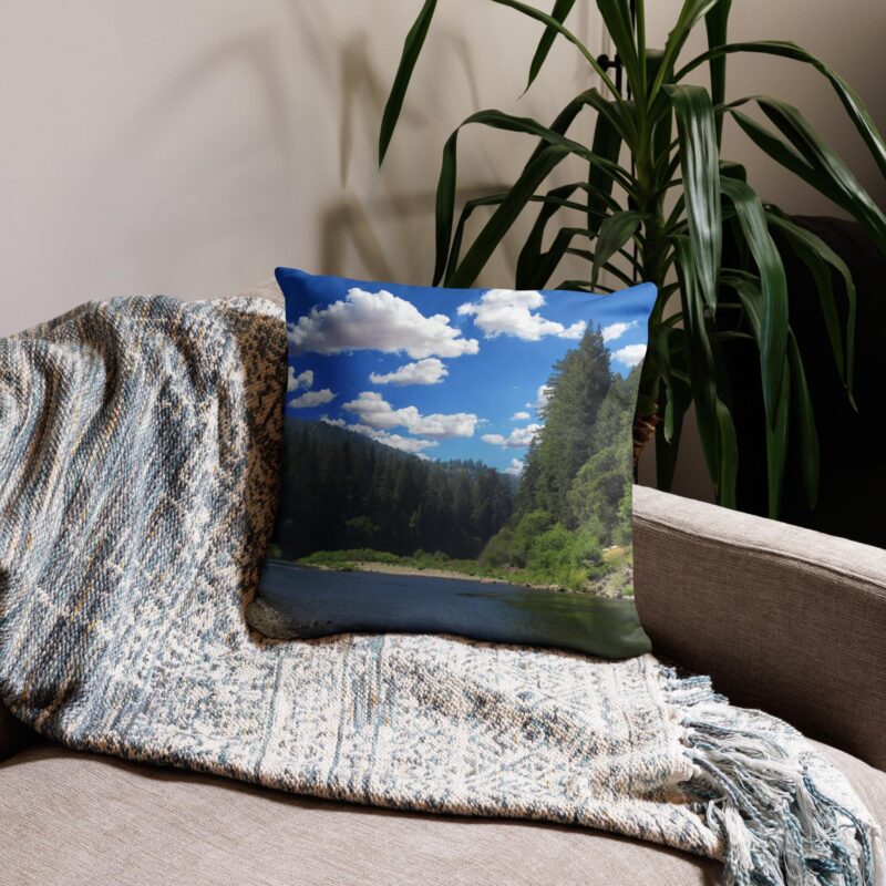 Richardson Grove California All Over Print Basic Pillow - 18×18