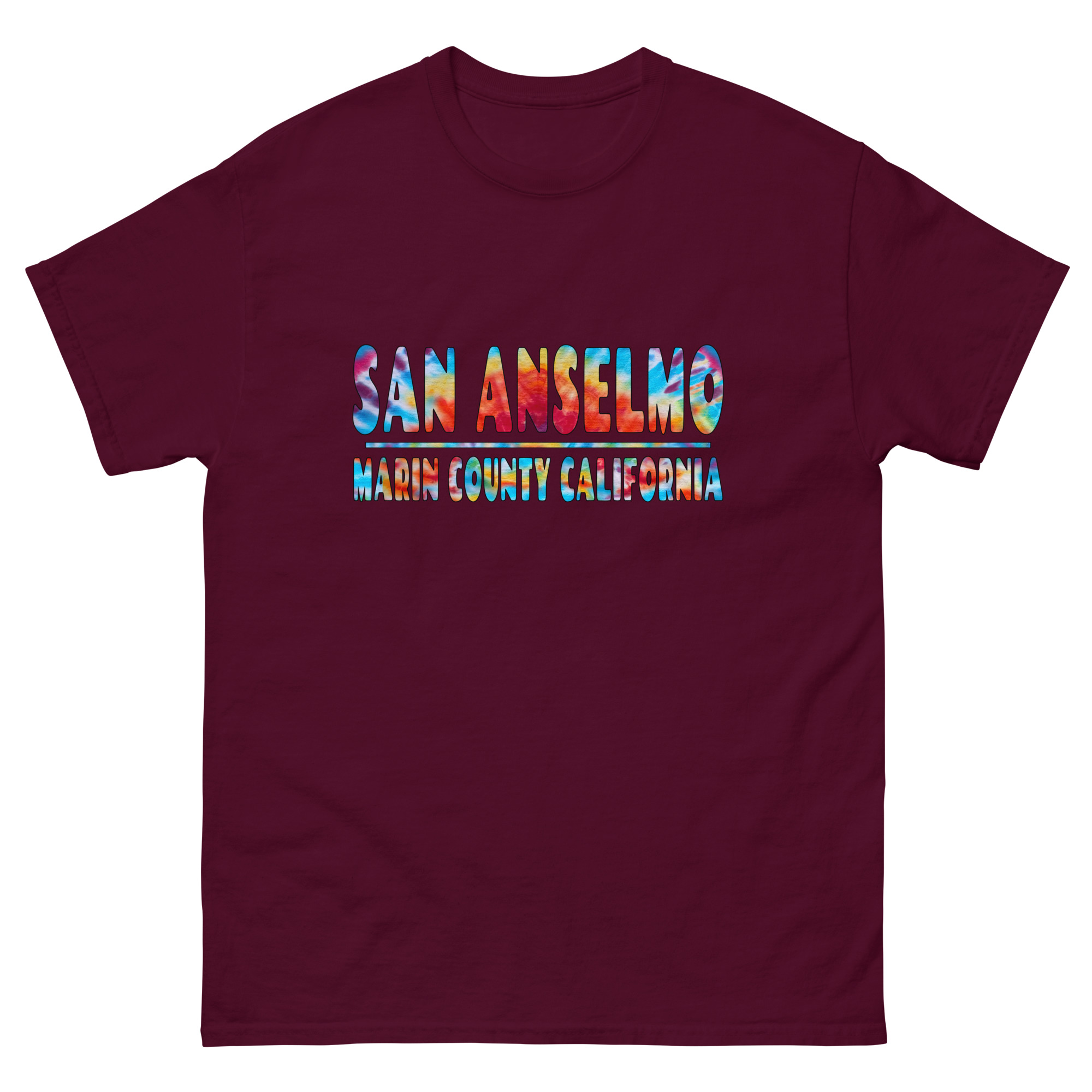Men's classic tee San Anselmo Marin County California - Image 2