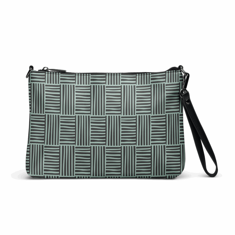 Crossbody bag Graphic Edgewater Green Design