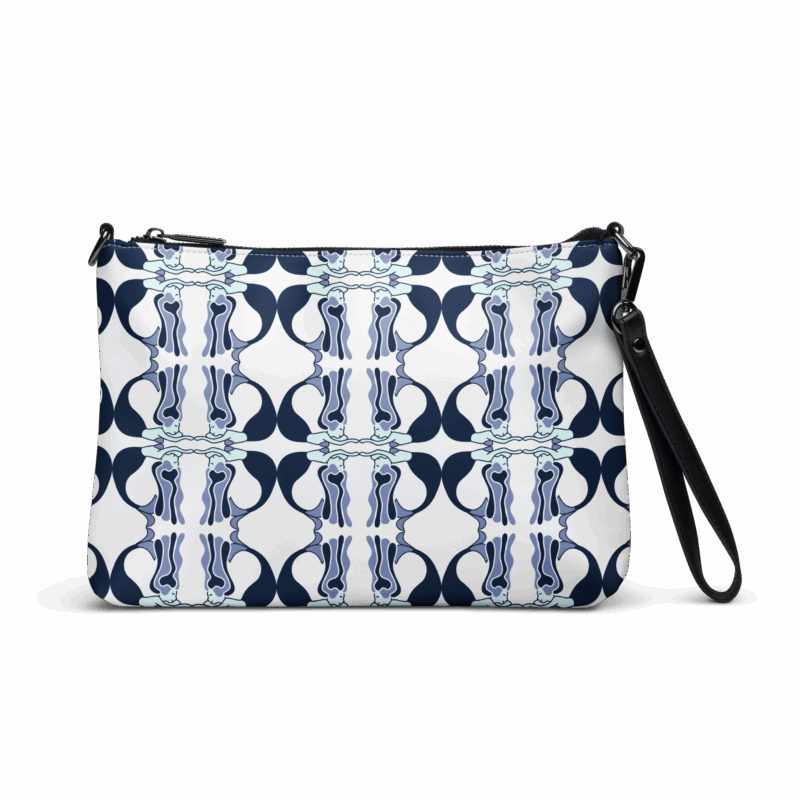 Crossbody bag Mermaid Pattern Graphic Design