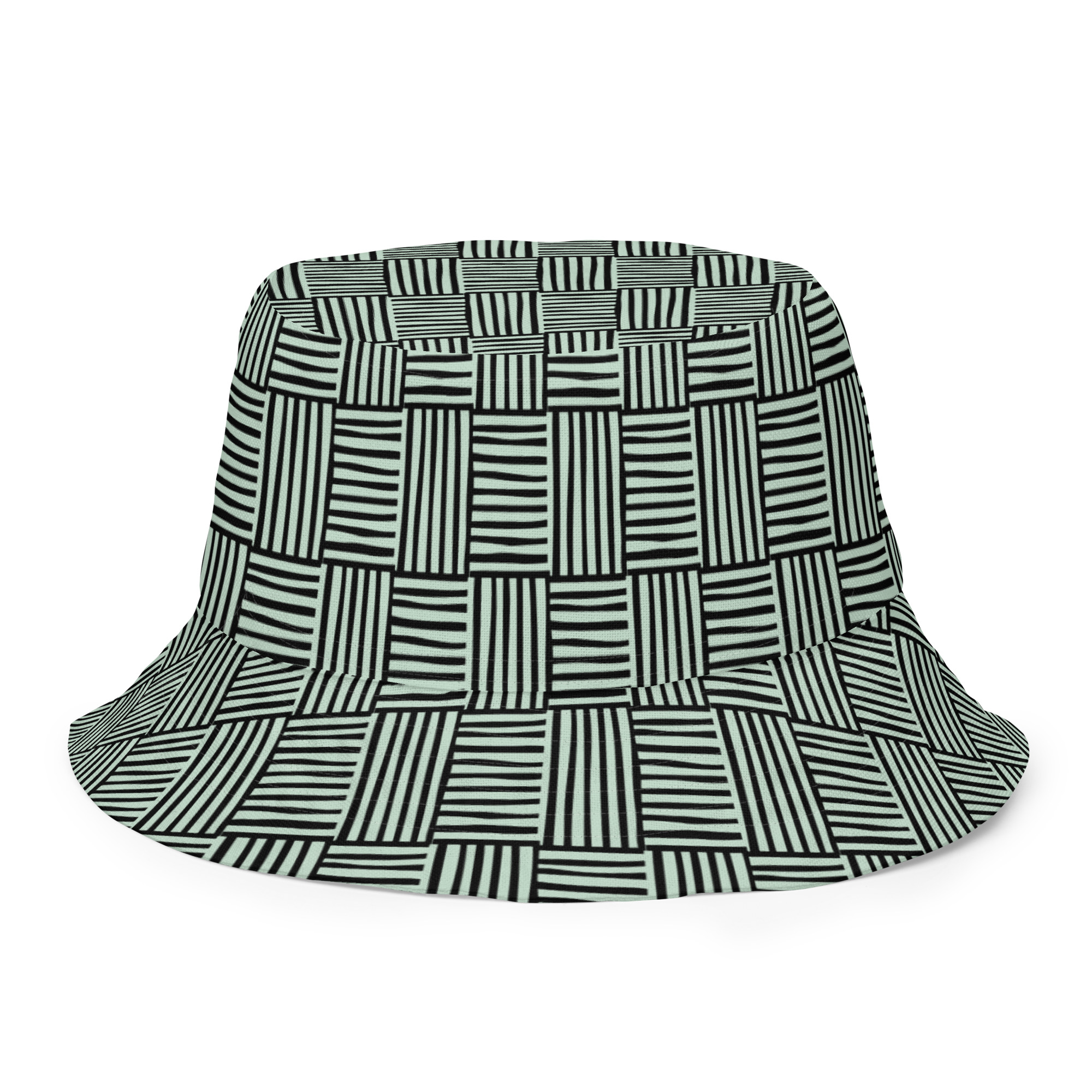 Reversible bucket hat Graphic Design Edgewater Green and Forest Green - Image 4