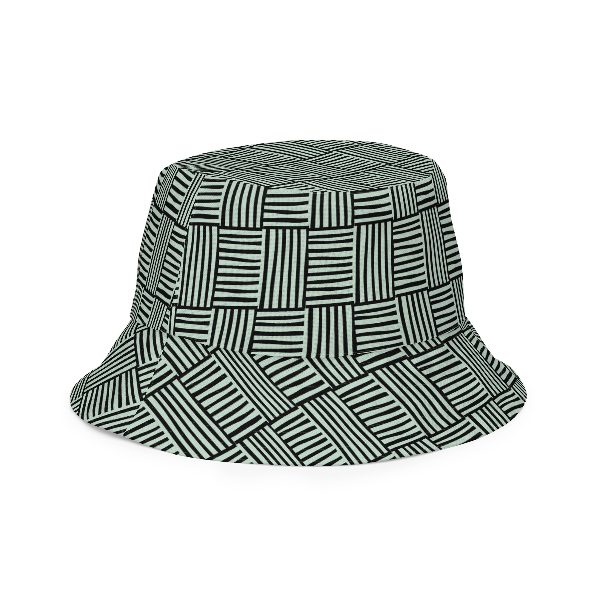 Reversible bucket hat Graphic Design Edgewater Green and Forest Green - Image 2