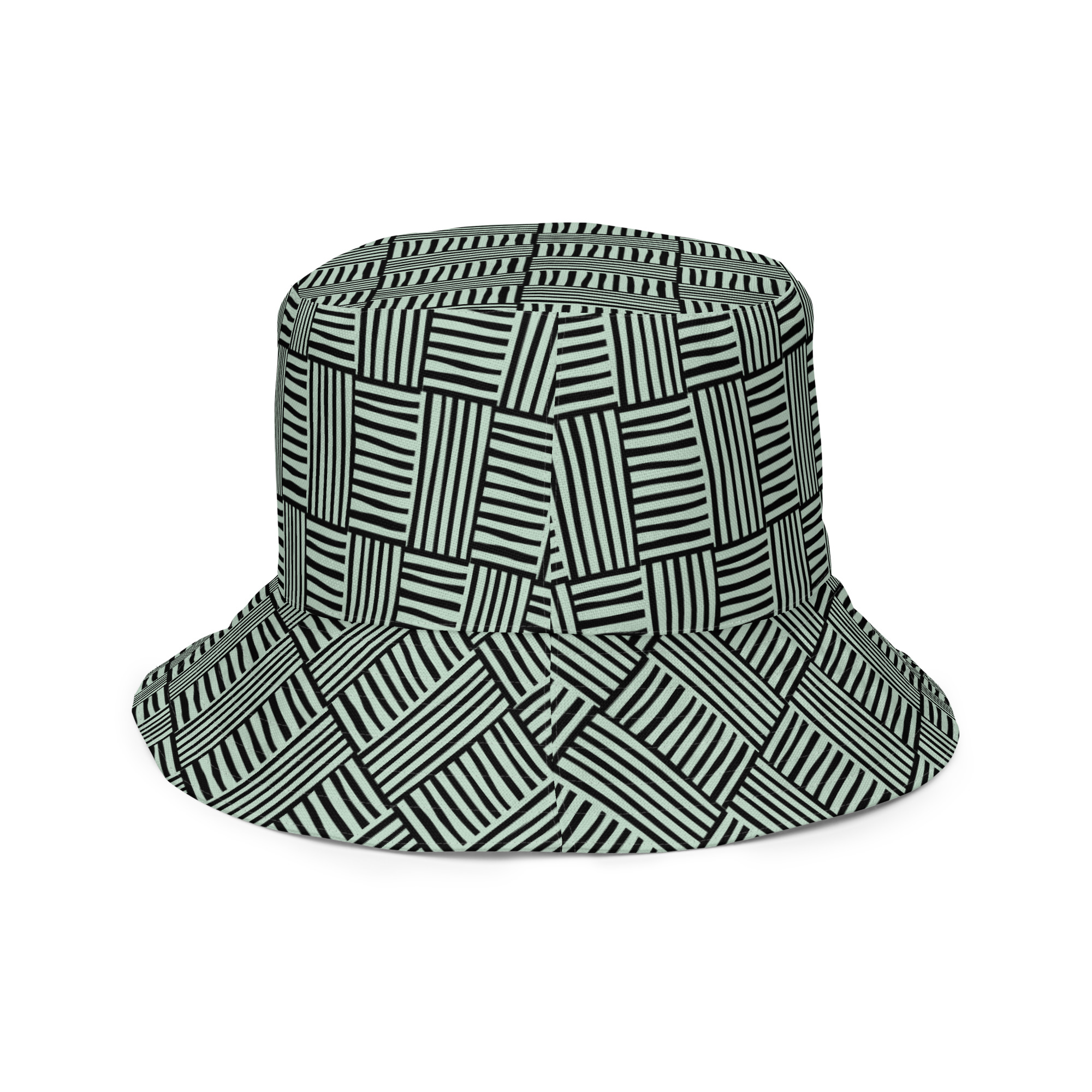 Reversible bucket hat Graphic Design Edgewater Green and Forest Green - Image 3