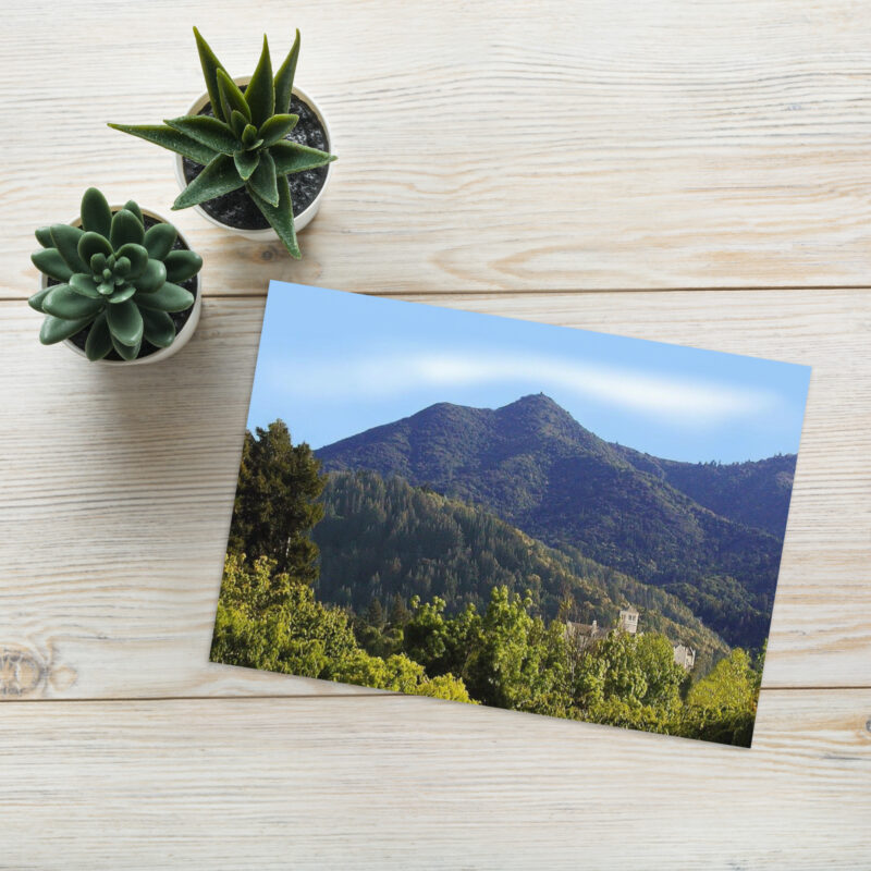 Greeting card Mt Tamalpais Church Tower