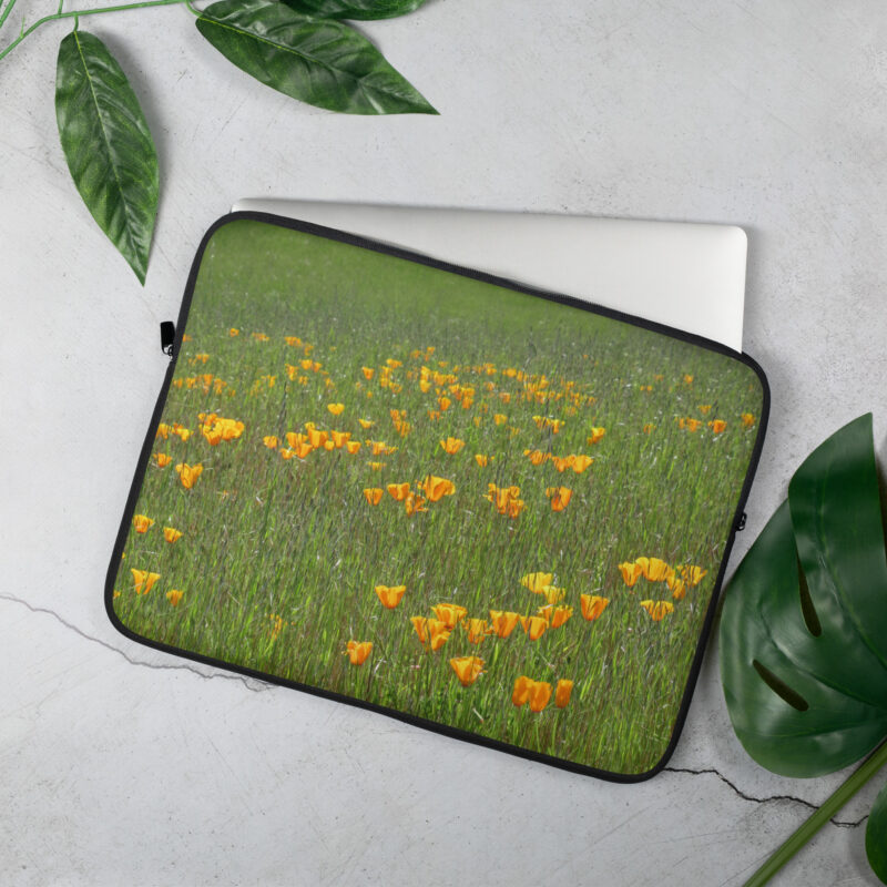 Laptop Sleeve California Poppies