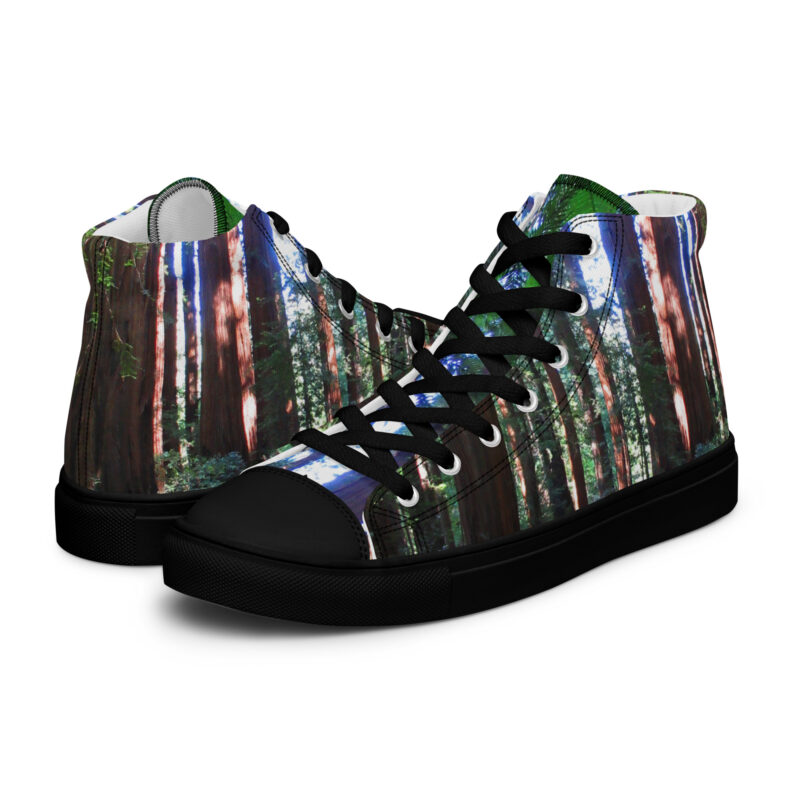 Men’s high top canvas shoes California Redwood Trail