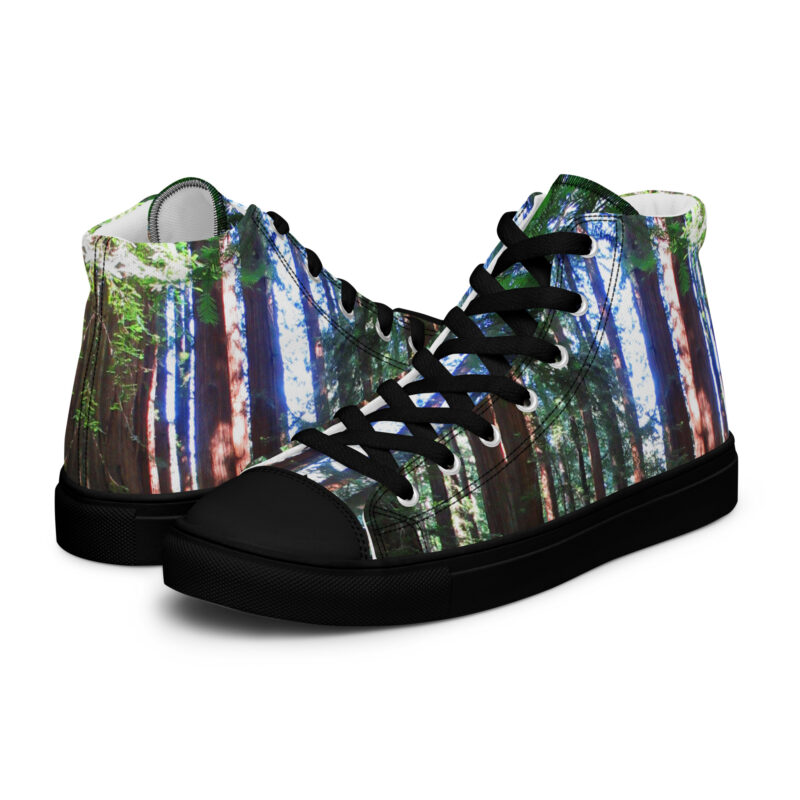 Women’s high top canvas shoes California Redwood Trail
