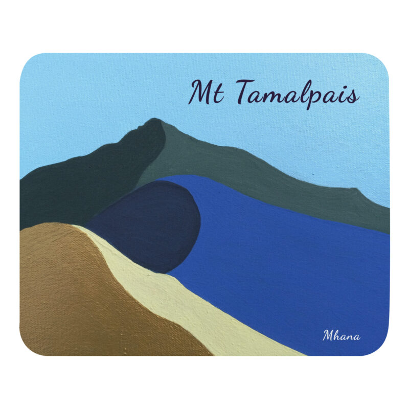 Mouse pad Colors of Mt Tamalpais Painting