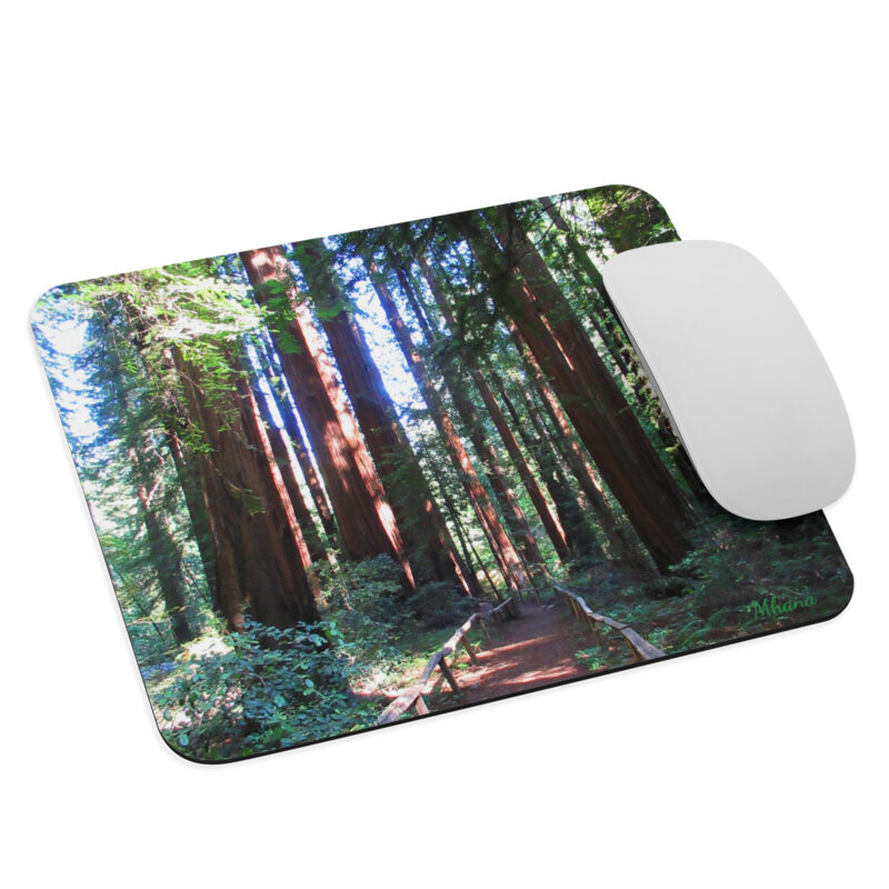 Mouse pad California Redwood Trail
