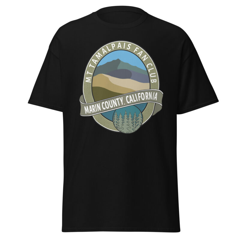 Unisex classic tee Mt Tamalpais Fan Club Design Front