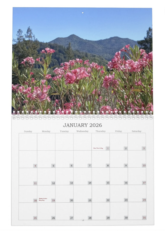2026 Calendar Mt Tamalpais California 1 🌟 - Image 3