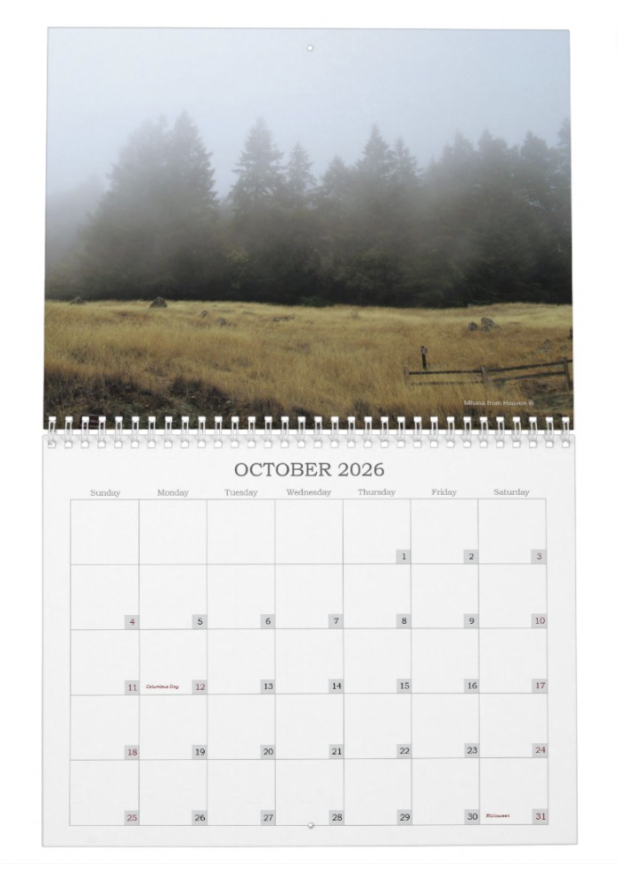 2026 Calendar Mt Tamalpais California 1 🌟 - Image 12