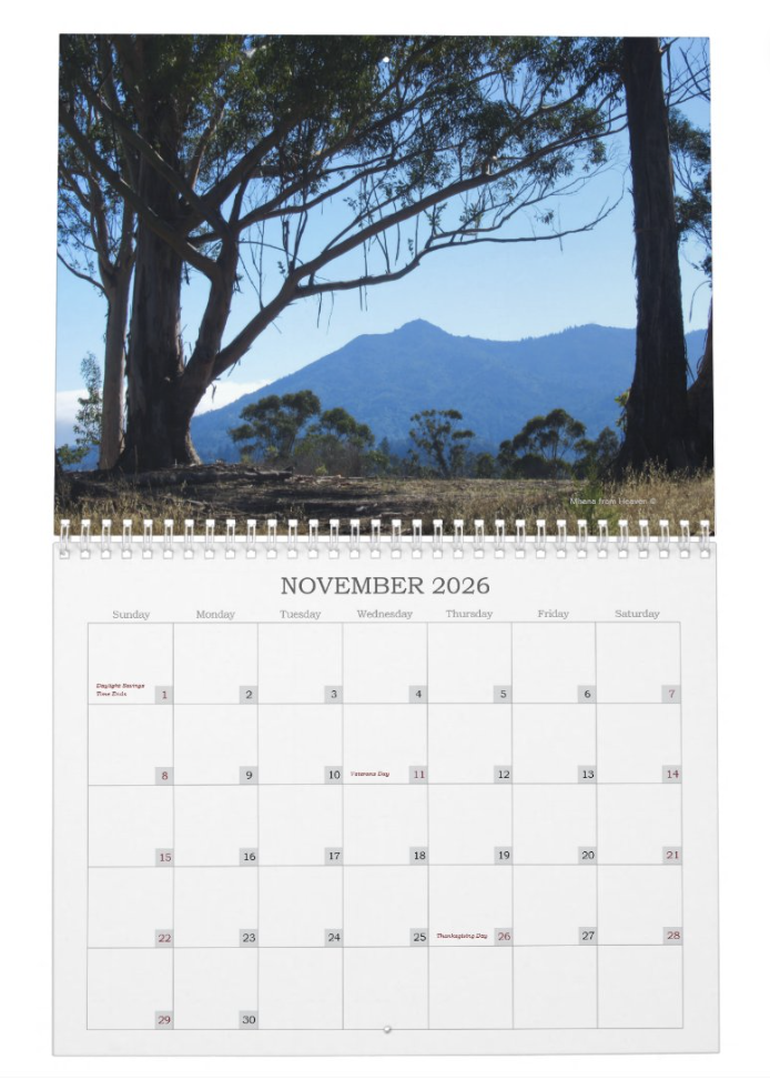 2026 Calendar Mt Tamalpais California 1 🌟 - Image 13