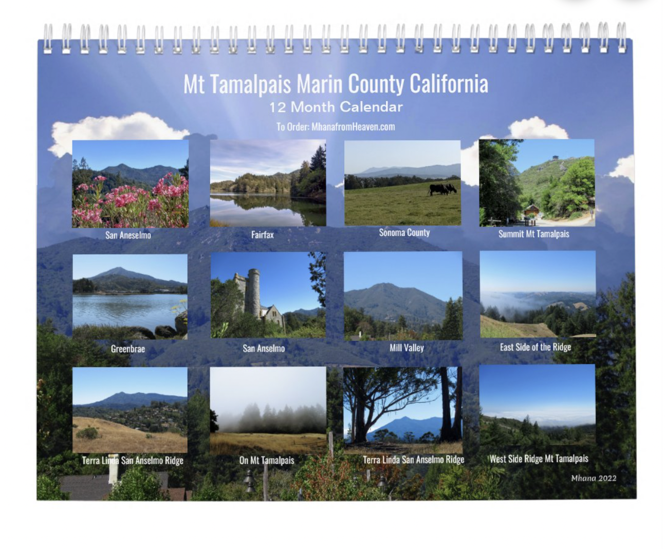 2026 Calendar Mt Tamalpais California 1 🌟 - Image 15