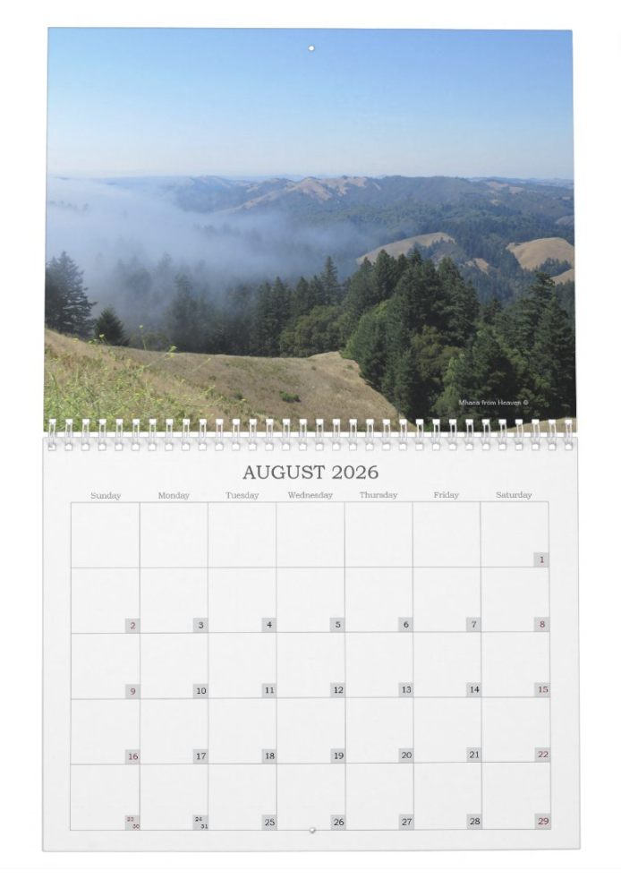 2026 Calendar Mt Tamalpais California 1 🌟 - Image 10