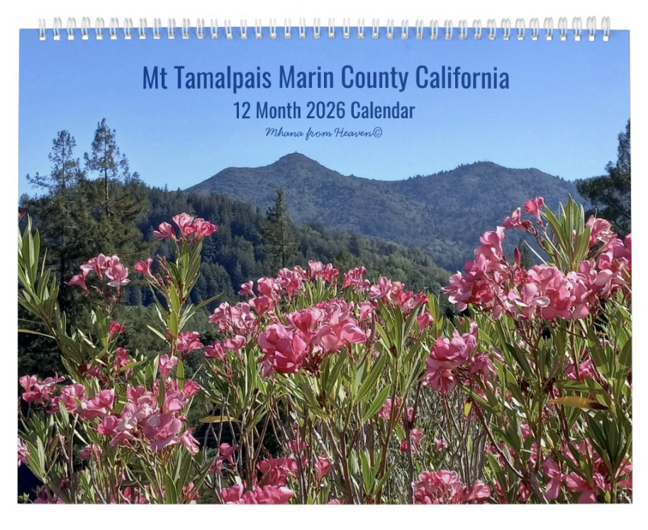 2026 Calendar Mt Tamalpais California 1 🌟