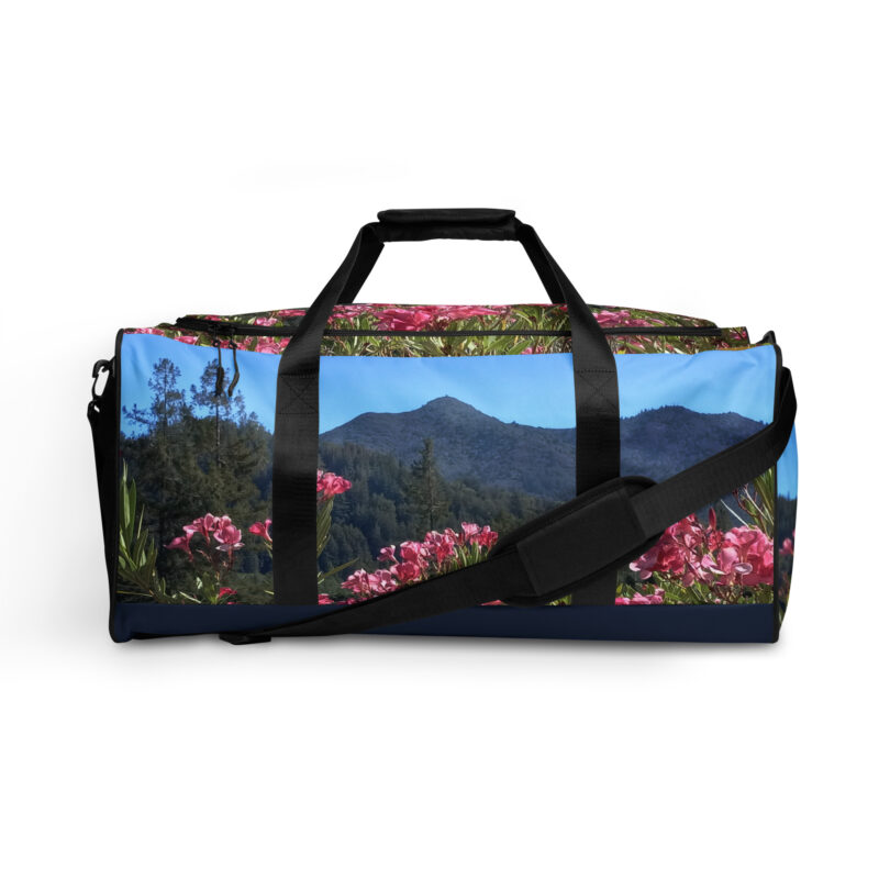 Duffle bag Mt Tamalpais Pink Flowers