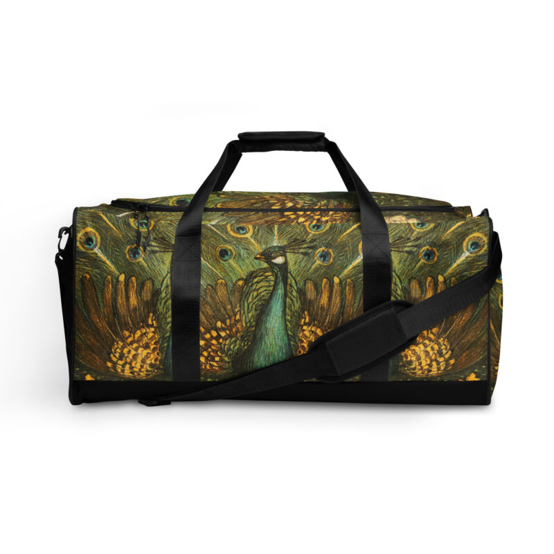Duffle bag Peacock and Chickens Pauw met kippen, Theo van Hoytema 1878-1910