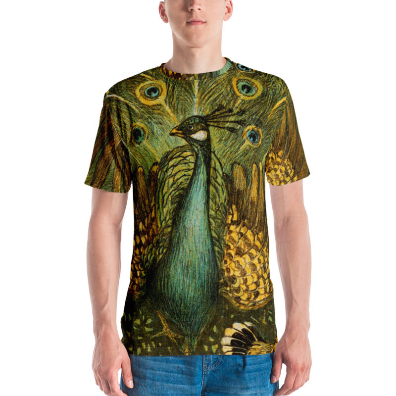 Men's t-shirt Pauw met kippen, Theo van Hoytema 1878-1910