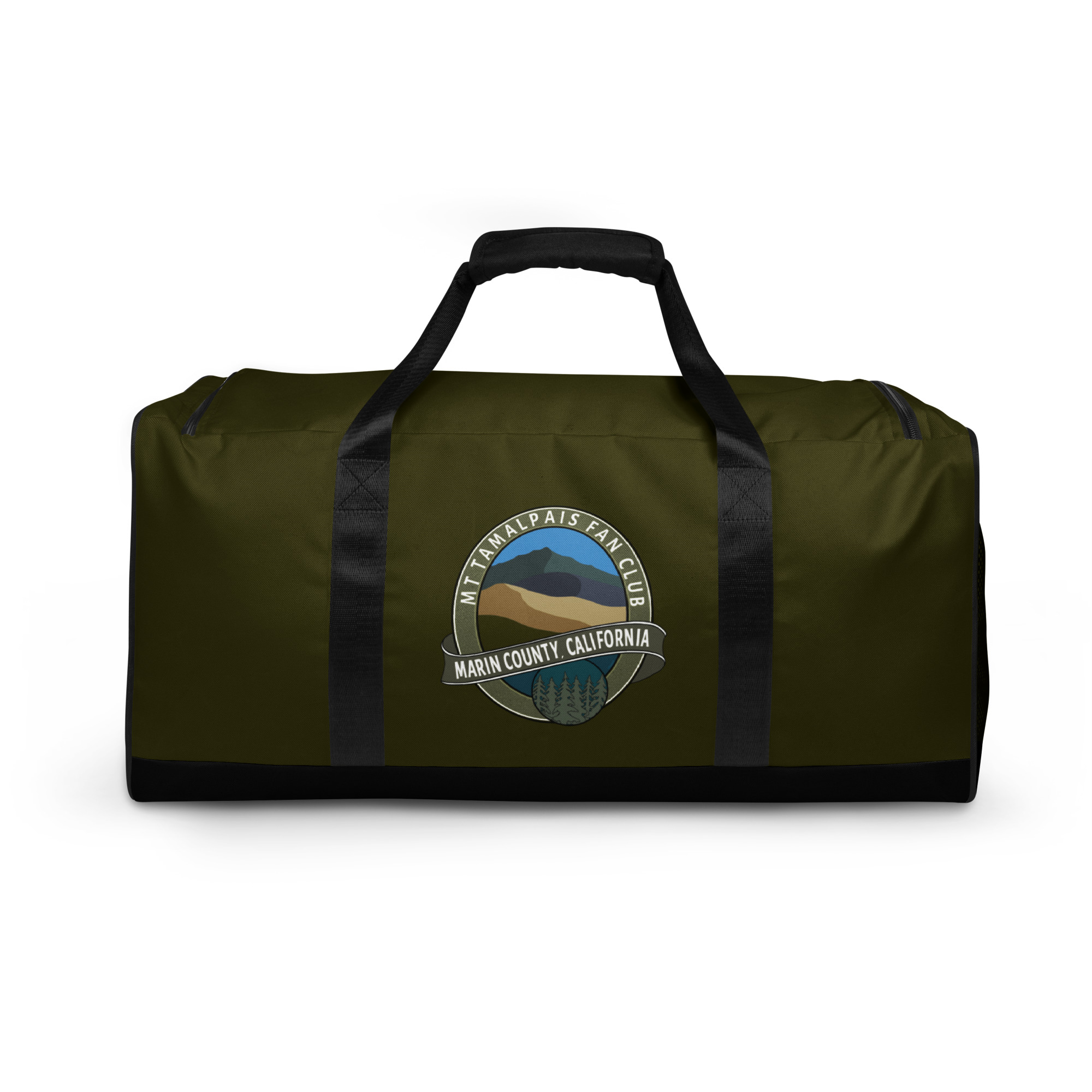 Duffle bag Oval Mt Tamalpais Fan Club Marin County California Collector's Design Karaka - Image 12