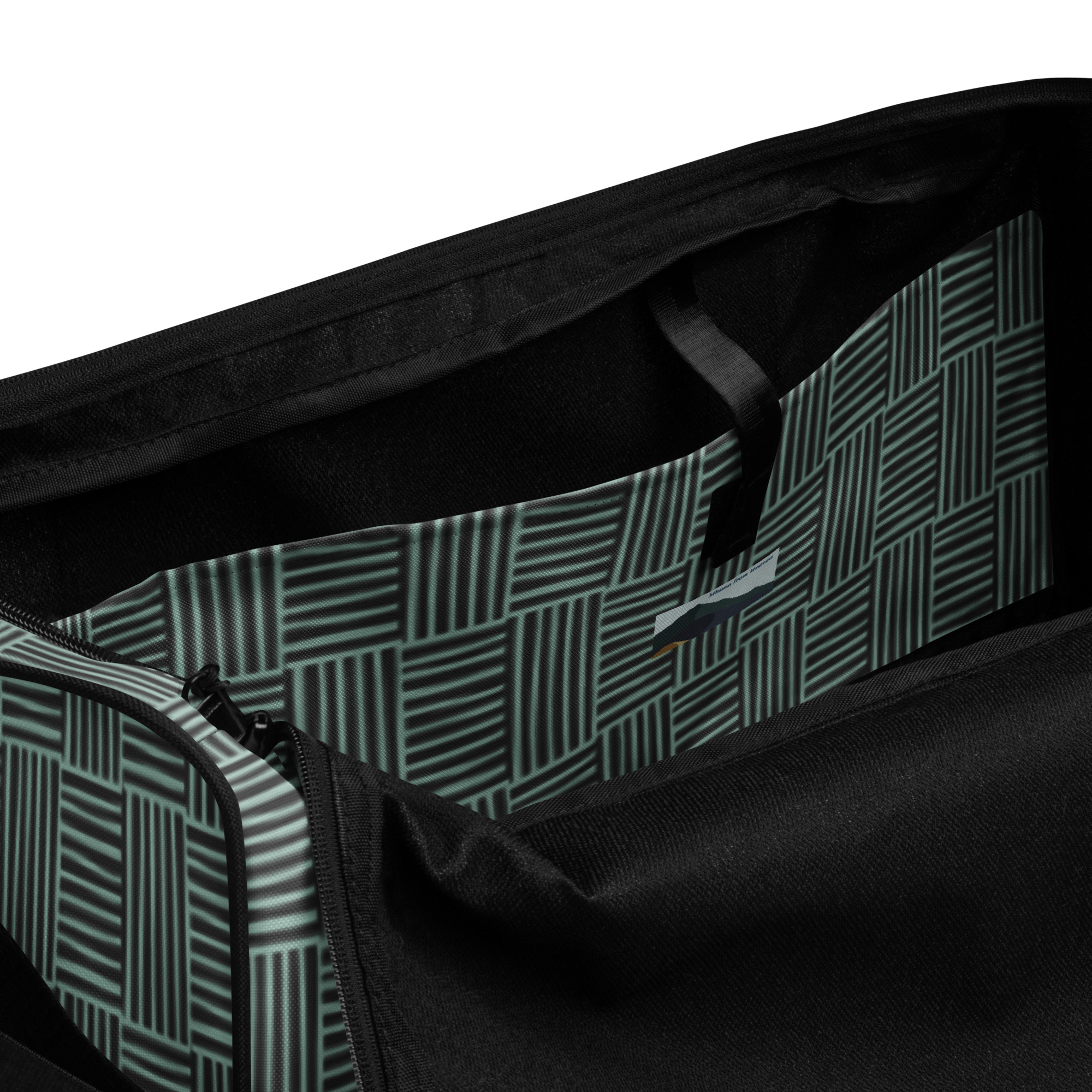 Duffle bag Edgewater Green Graphic Design - Image 6