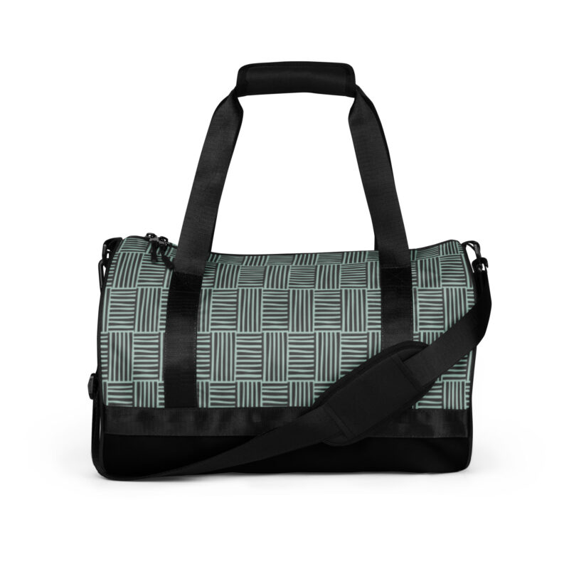 All-over print gym bag Graphic Design Edgewater Green Design