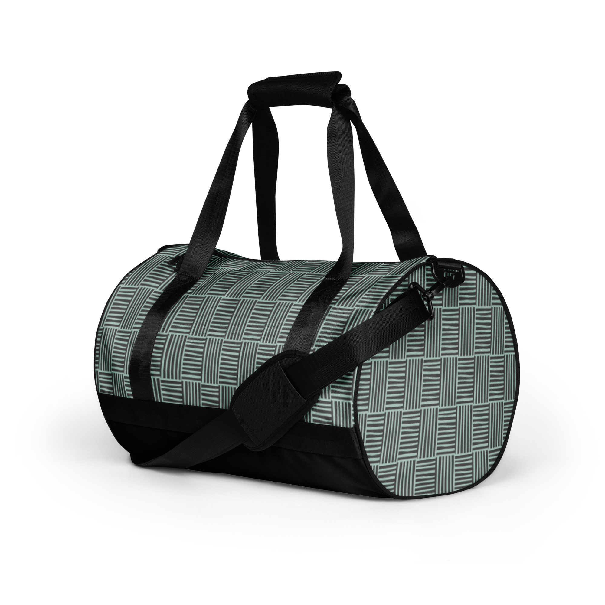 All-over print gym bag Graphic Design Edgewater Green Design - Image 5