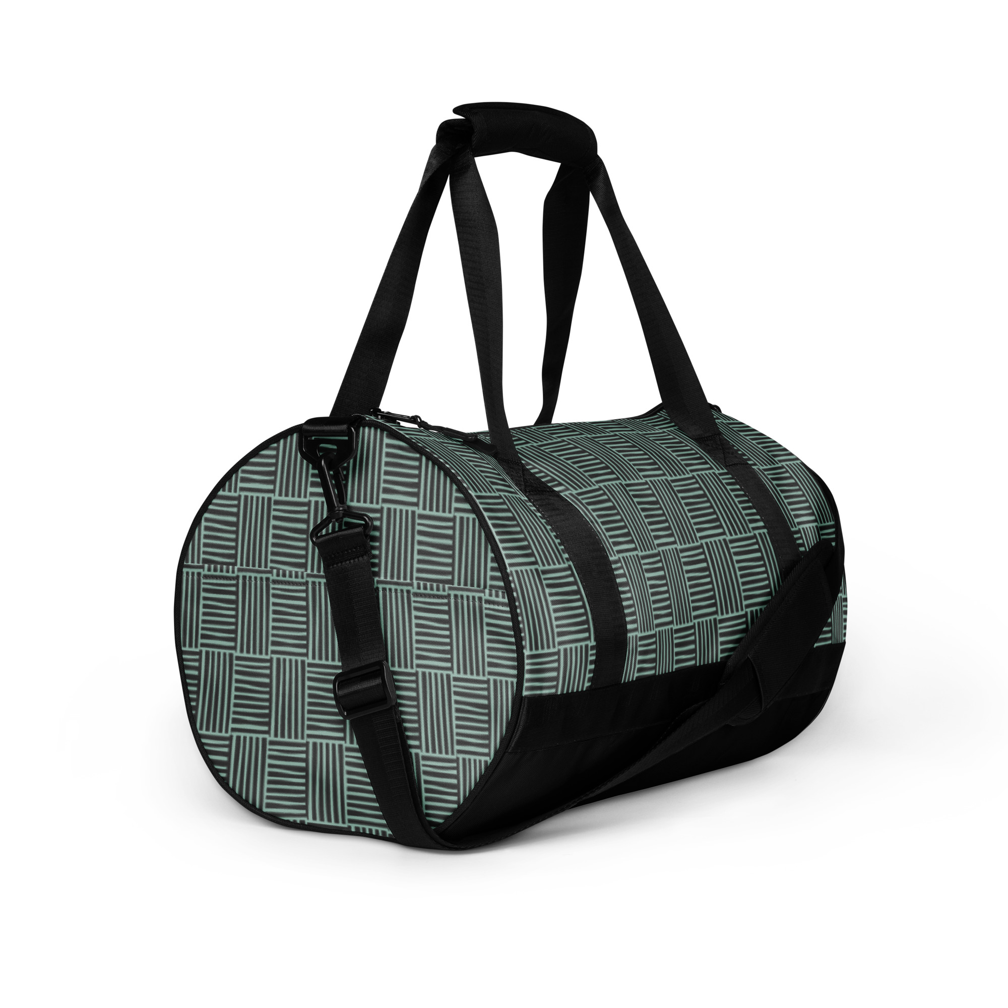 All-over print gym bag Graphic Design Edgewater Green Design - Image 6