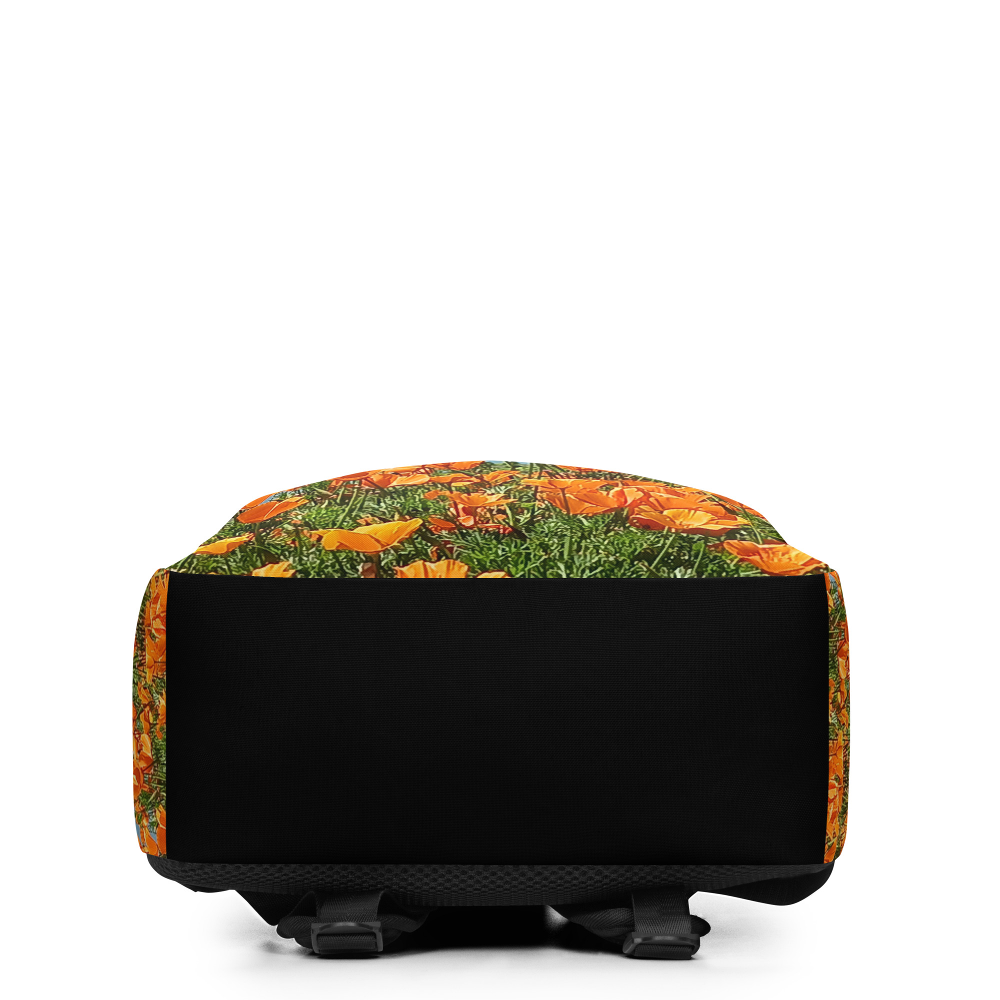 Minimalist Backpack Mt Tamalpais California Poppies - Image 5