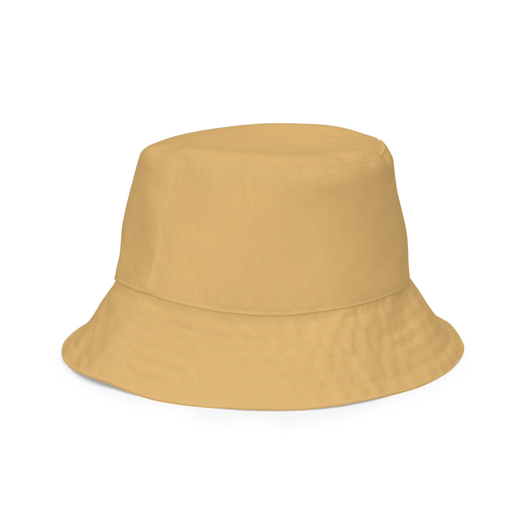 Reversible bucket hat The Sleeping Lady's Serene Twilight Shoreline Mt Tamalpais - Image 15