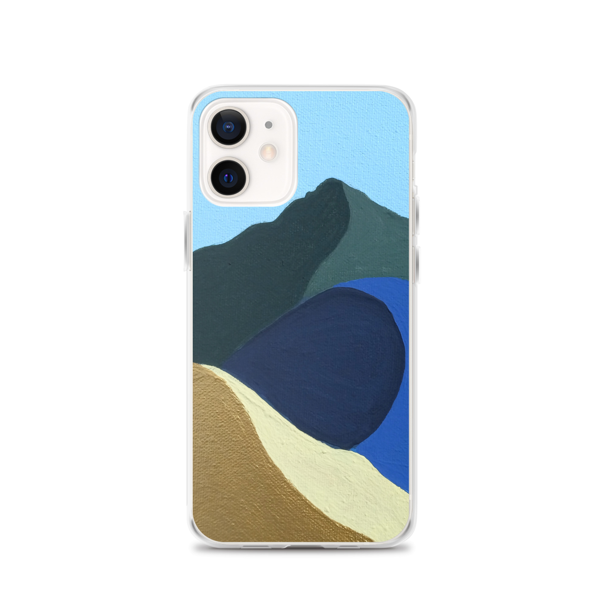 Clear Case for iPhone® Colors of Mt Tamalpais Painting (print) - Image 13