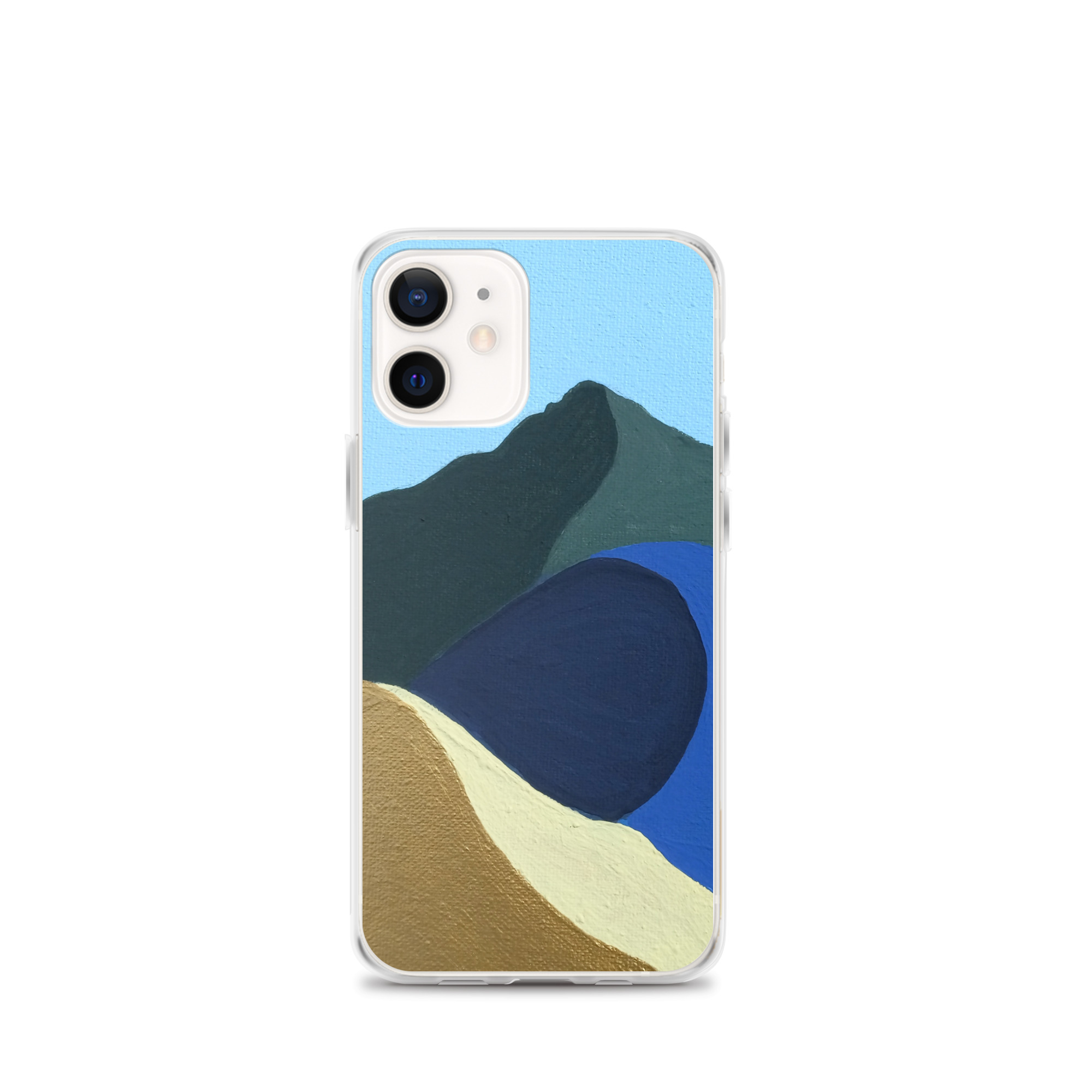 Clear Case for iPhone® Colors of Mt Tamalpais Painting (print) - Image 7