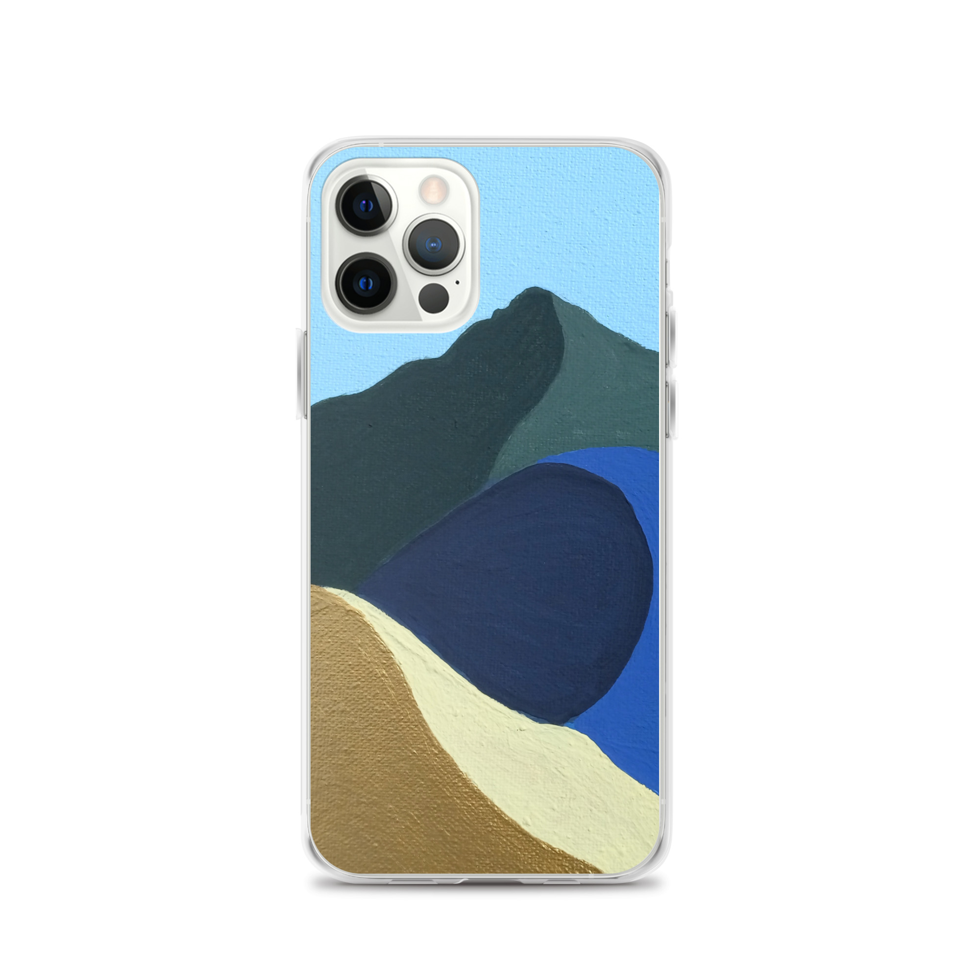 Clear Case for iPhone® Colors of Mt Tamalpais Painting (print) - Image 11