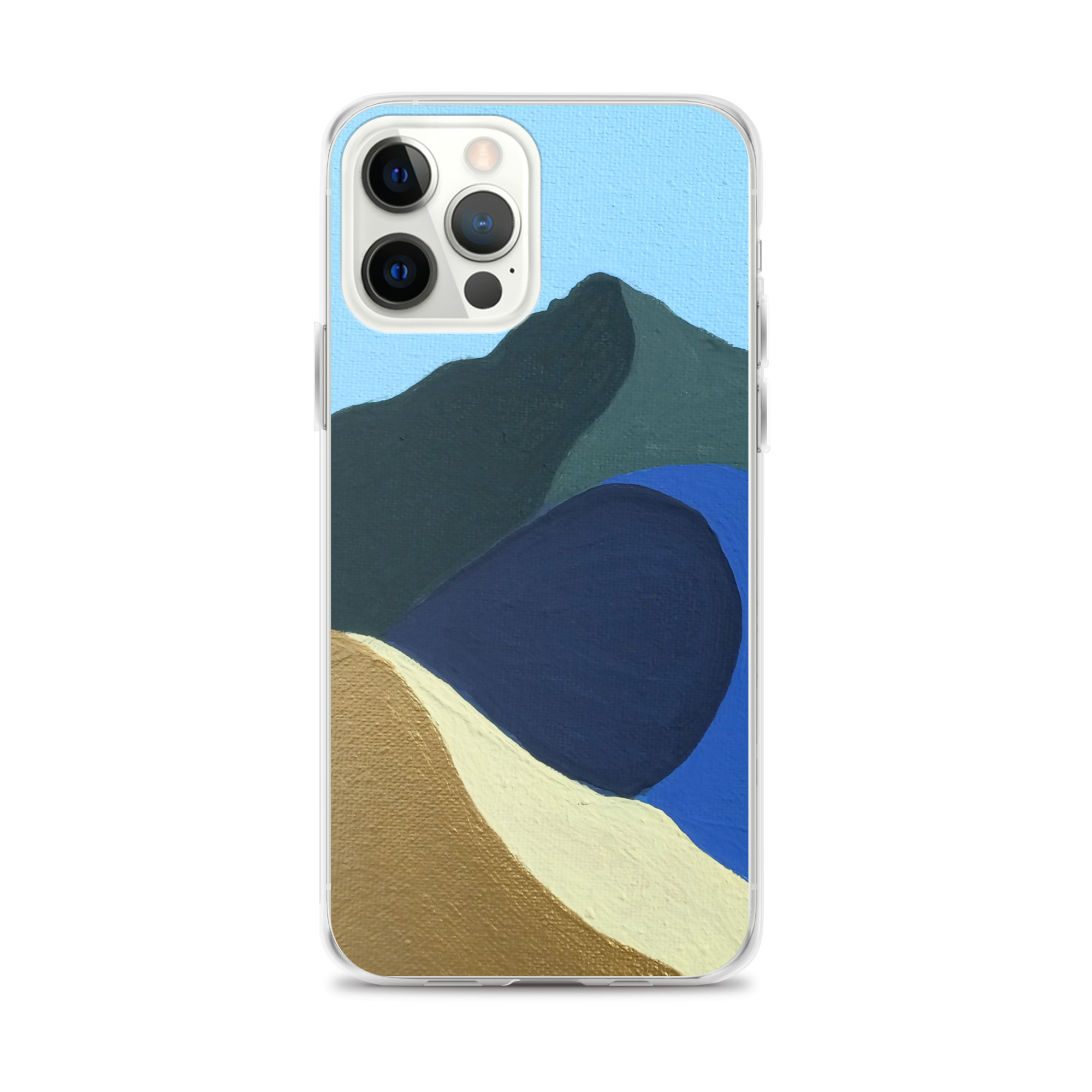 Clear Case for iPhone® Colors of Mt Tamalpais Painting (print) - Image 9