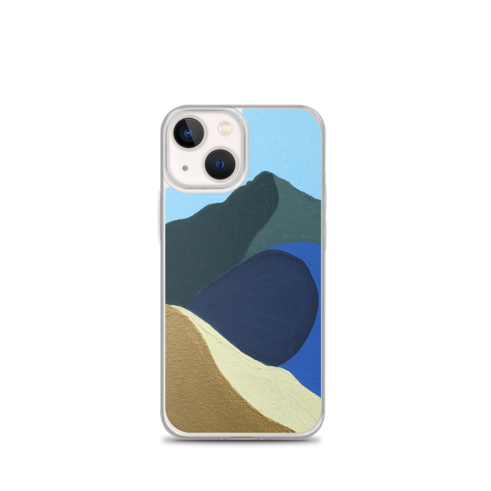 Clear Case for iPhone® Colors of Mt Tamalpais Painting (print) - Image 15