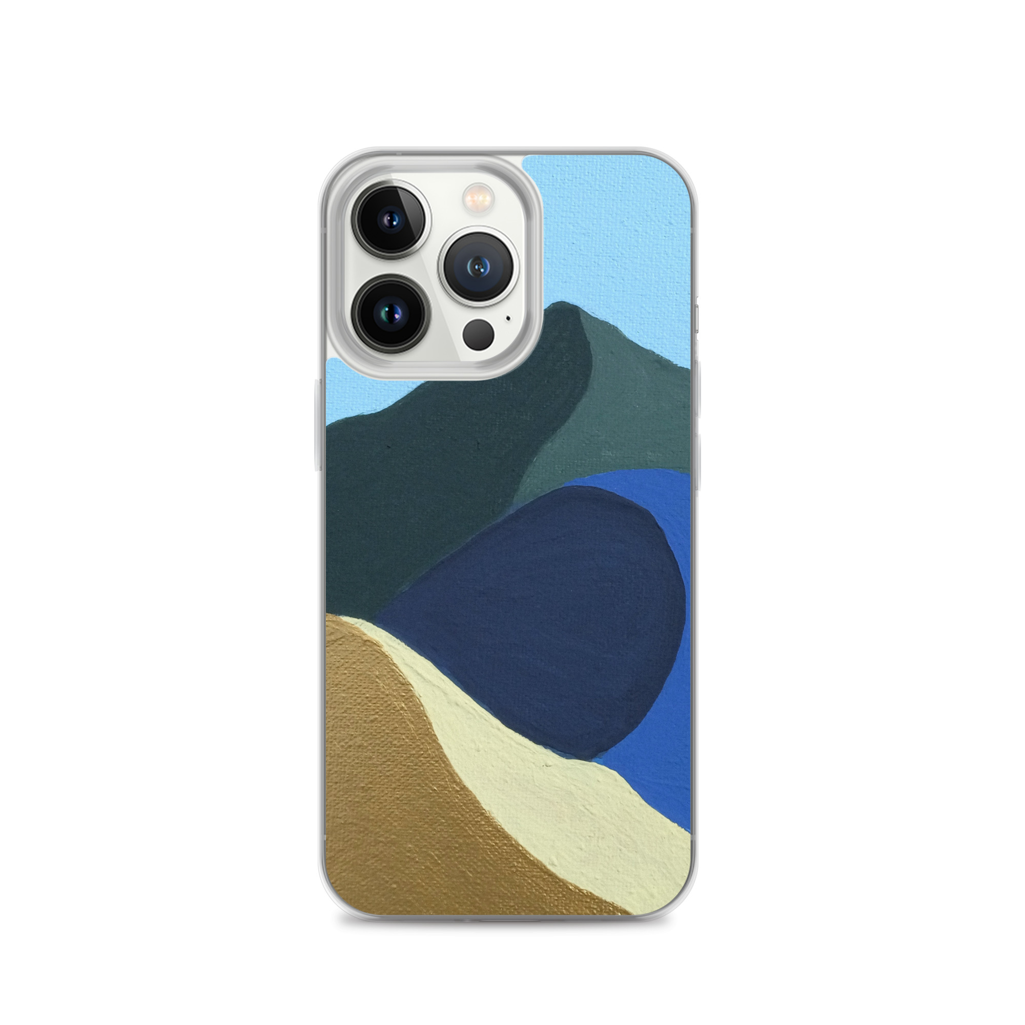 Clear Case for iPhone® Colors of Mt Tamalpais Painting (print) - Image 19