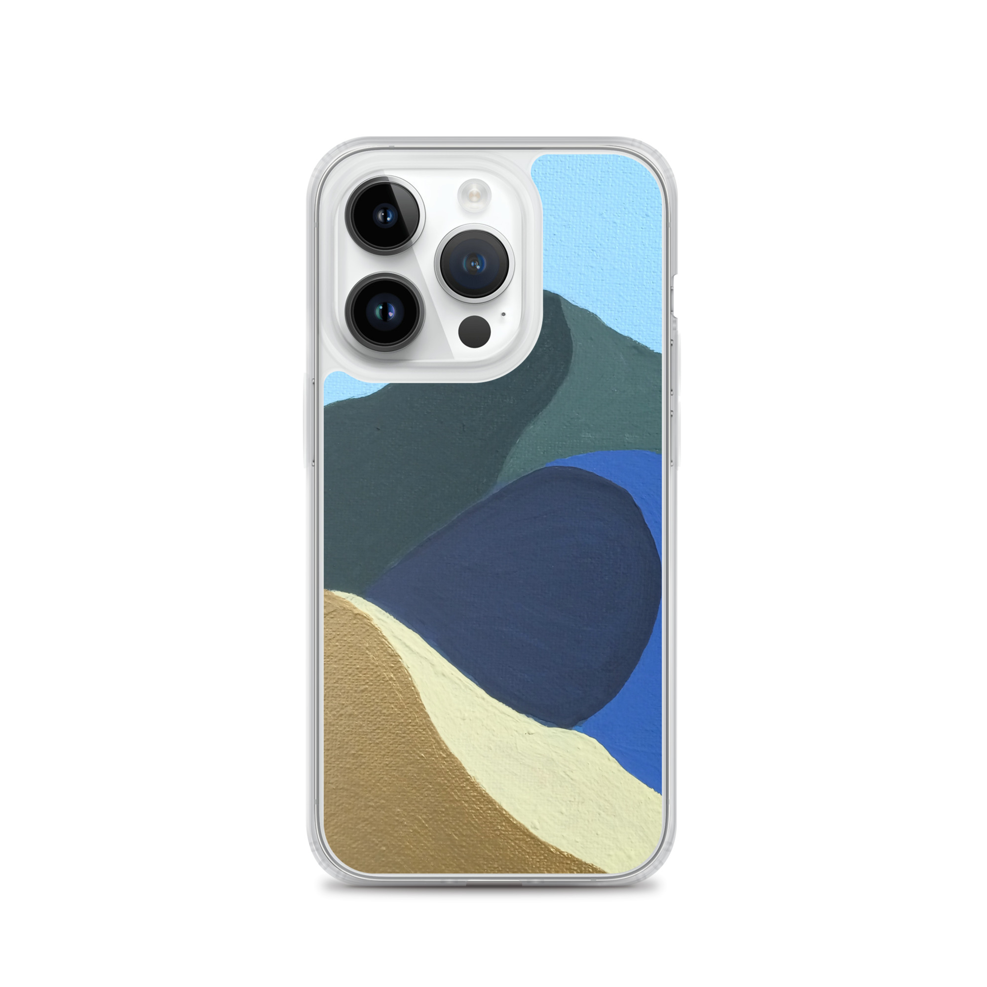 Clear Case for iPhone® Colors of Mt Tamalpais Painting (print) - Image 27