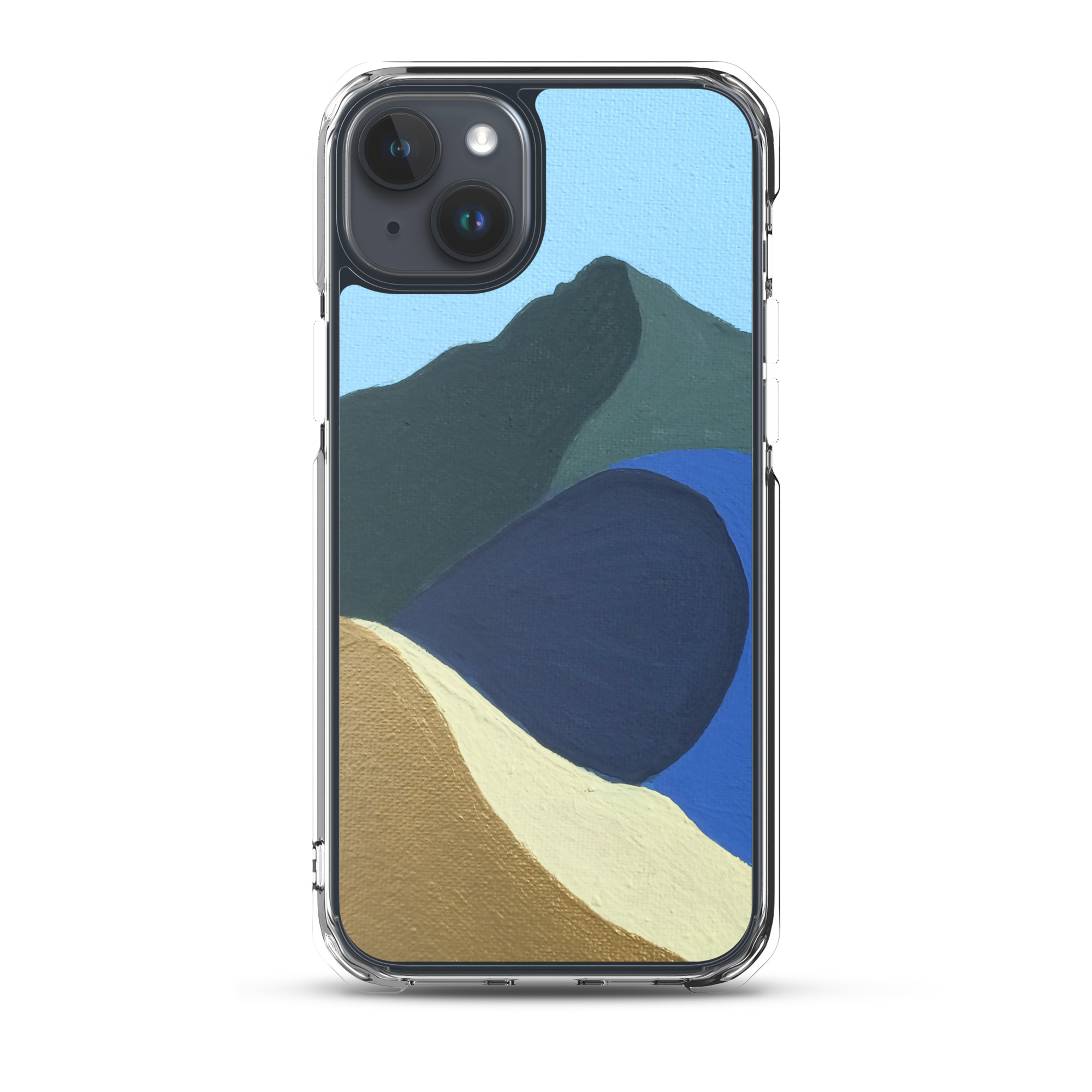Clear Case for iPhone® Colors of Mt Tamalpais Painting (print) - Image 31