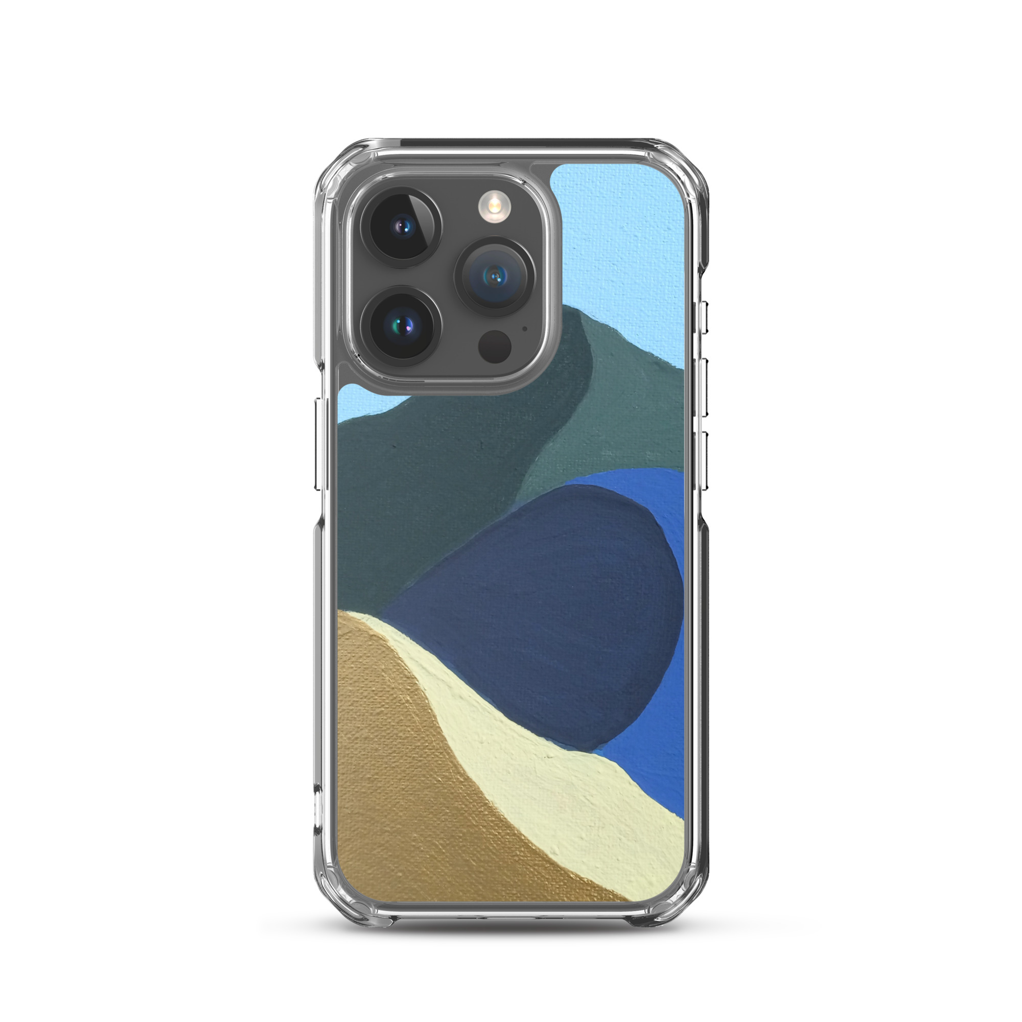 Clear Case for iPhone® Colors of Mt Tamalpais Painting (print) - Image 35
