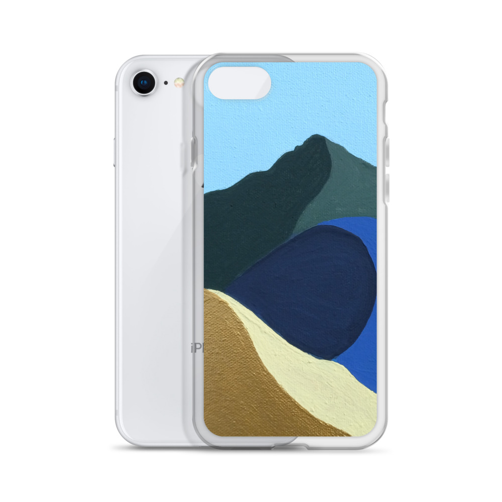 Clear Case for iPhone® Colors of Mt Tamalpais Painting (print) - Image 40