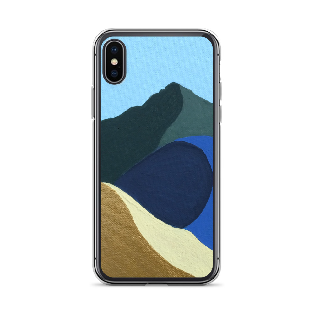 Clear Case for iPhone® Colors of Mt Tamalpais Painting (print) - Image 43