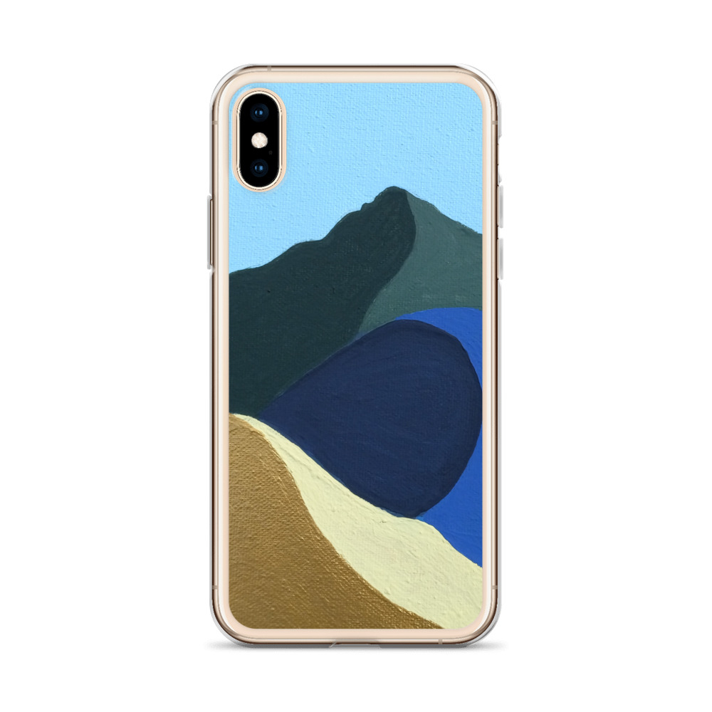 Clear Case for iPhone® Colors of Mt Tamalpais Painting (print) - Image 45