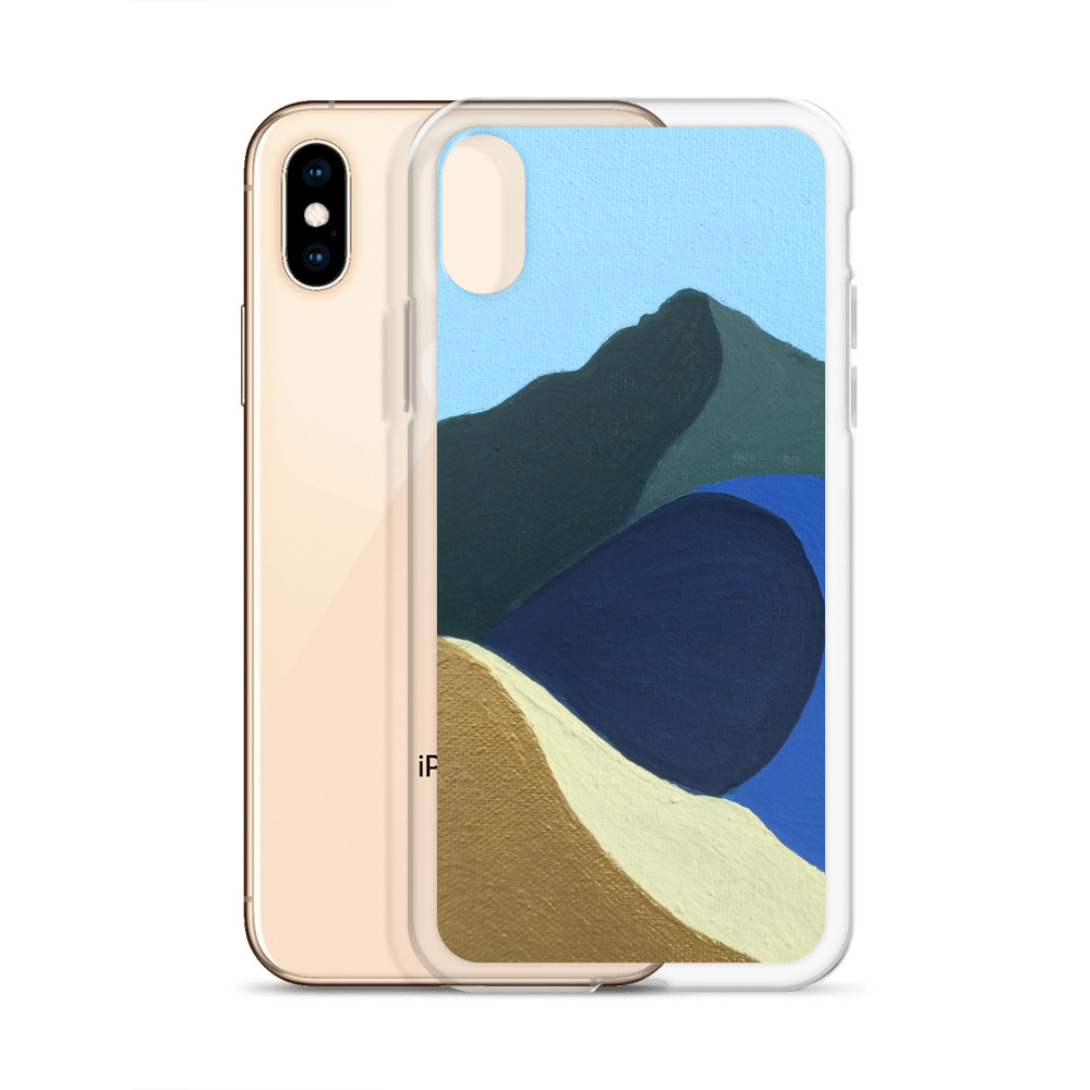 Clear Case for iPhone® Colors of Mt Tamalpais Painting (print) - Image 46