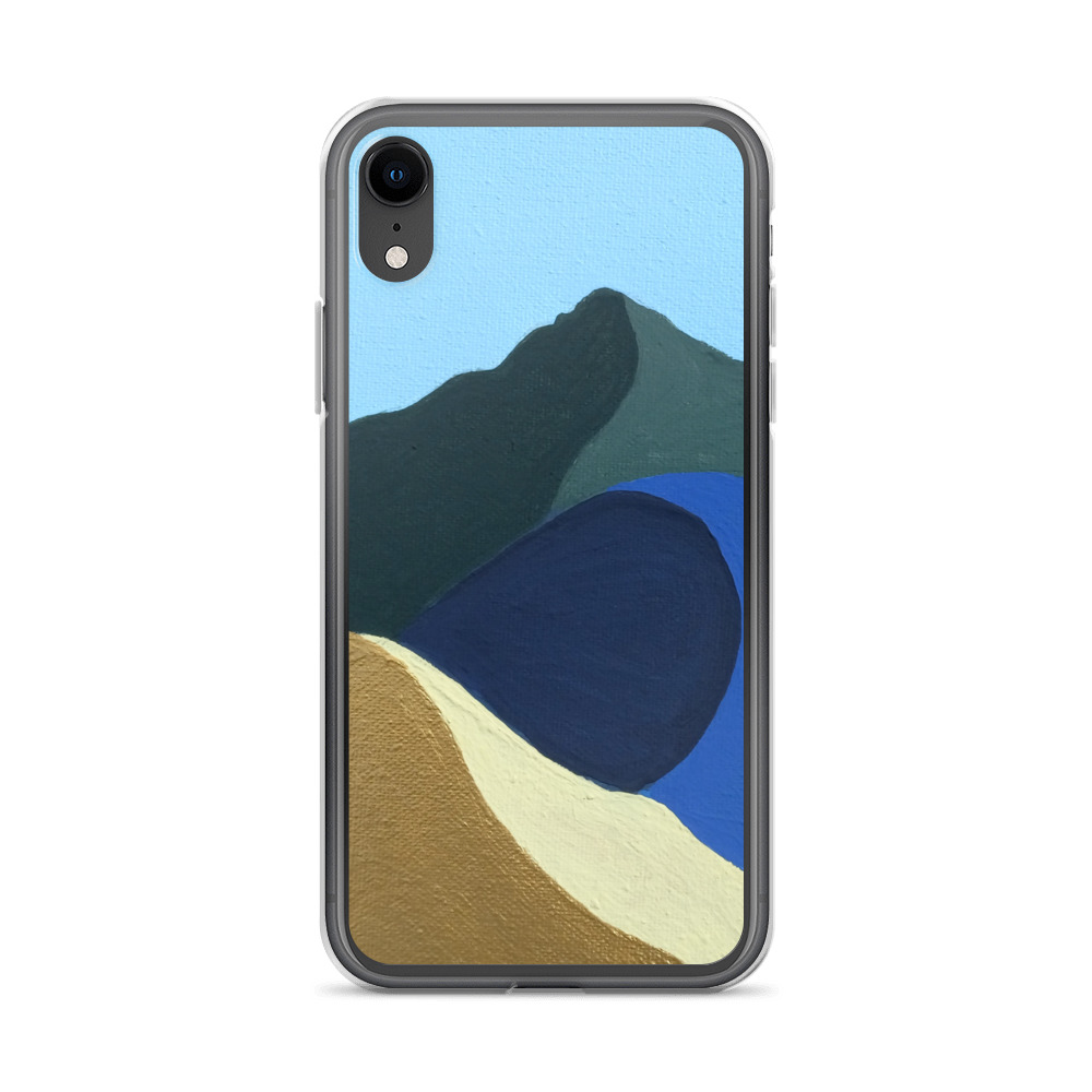Clear Case for iPhone® Colors of Mt Tamalpais Painting (print) - Image 47
