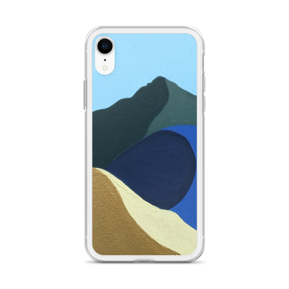 Clear Case for iPhone® Colors of Mt Tamalpais Painting (print) - Image 49