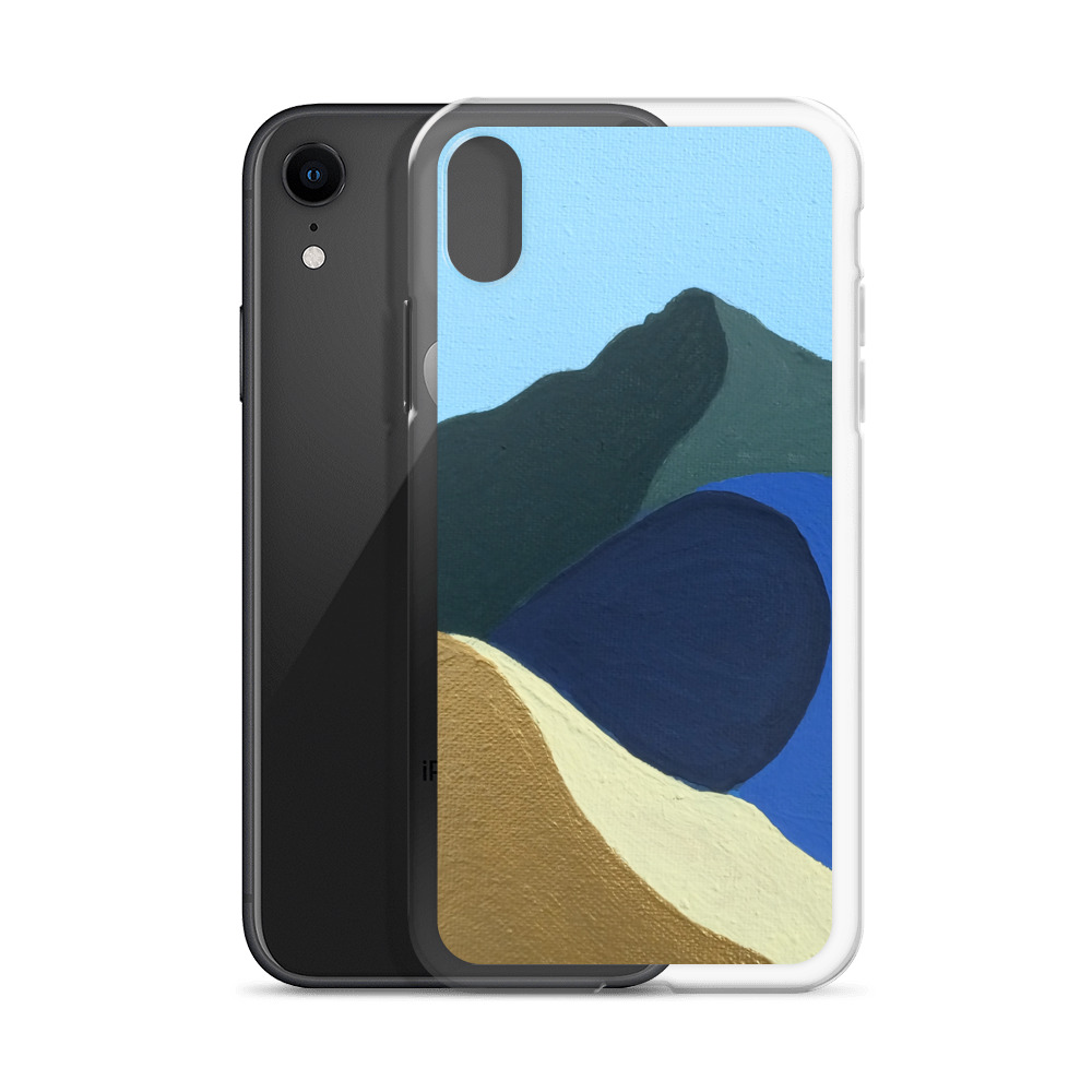 Clear Case for iPhone® Colors of Mt Tamalpais Painting (print) - Image 48