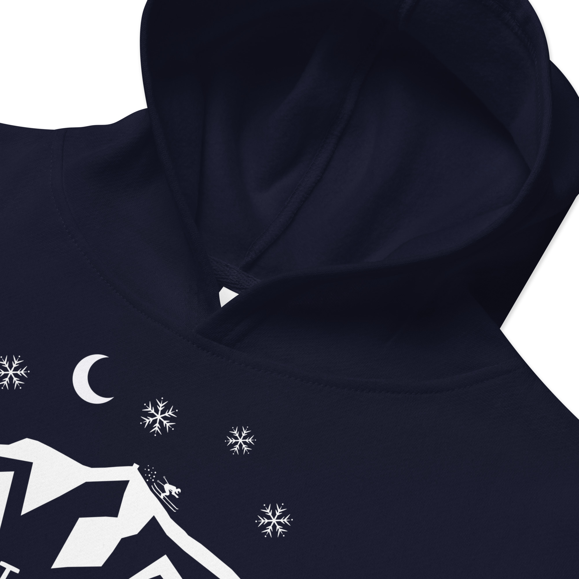 Kids fleece hoodie Ski Mt Tamalpais - Image 6