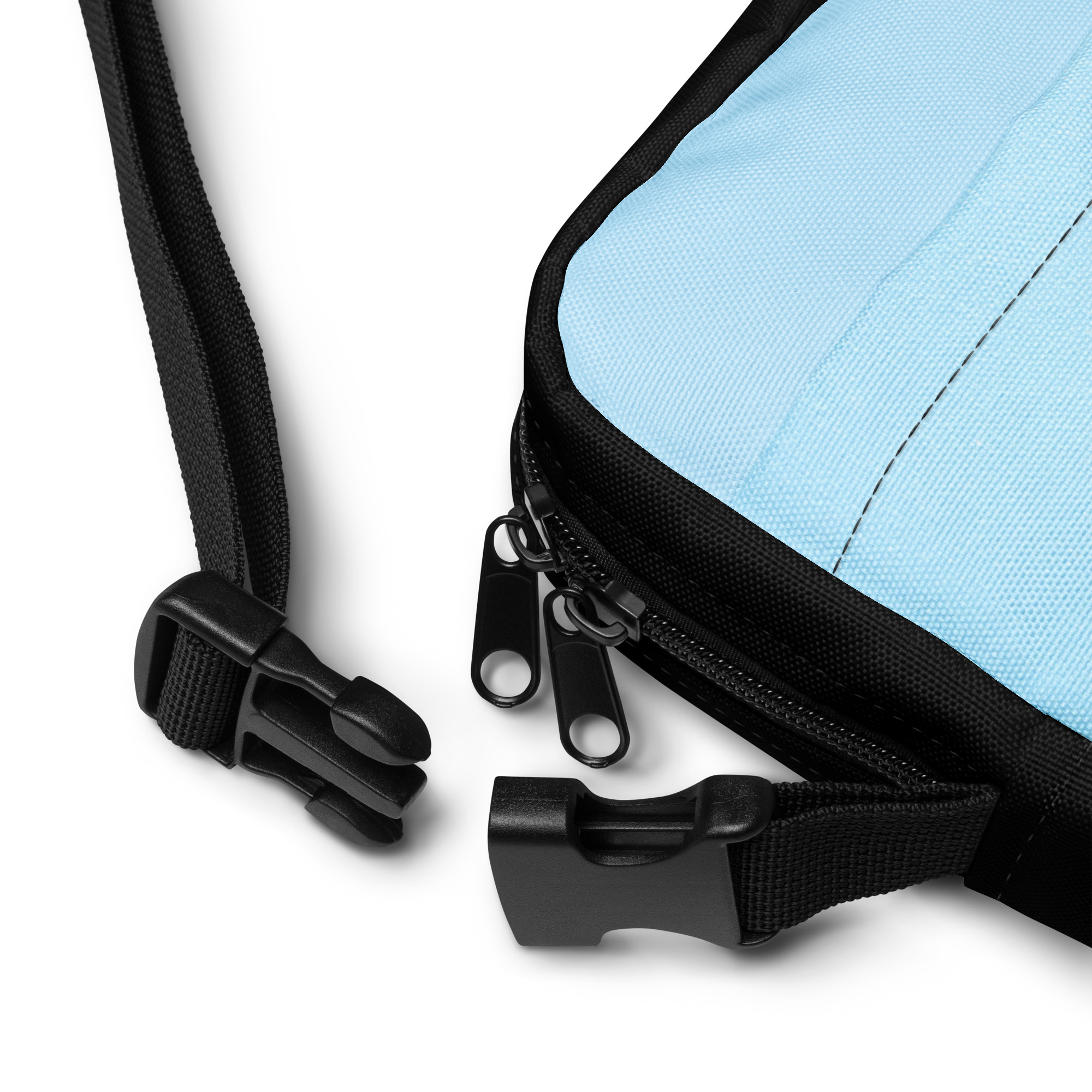 Utility crossbody bag / Hip Pack Colors of Mt Tamalpais Painting (print) - Image 6